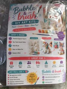 DIY Paintable Figurines Set