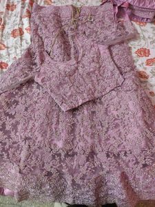 Lehenga set with 2 blouse for 6999