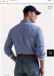 NEW RALPH LAUREN Custom fit oxford Shirt