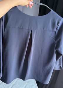Elegant Navy Blue Top