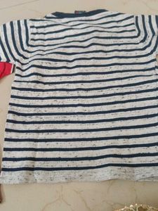 kid's Striped and Red T-Shirts