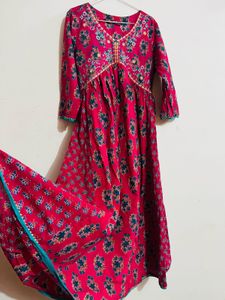 Pink Flare suit set worn once