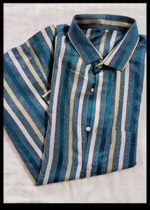 Men's Striped Casual Shirt