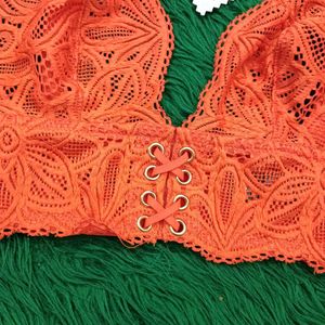 Exquisite Orange🆕🎁 Lace Bralette