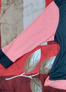 Stylish Color Block Hoodie
