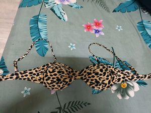 Animal Print Bra