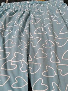 Teal Athletic Track Pant and lower set of three