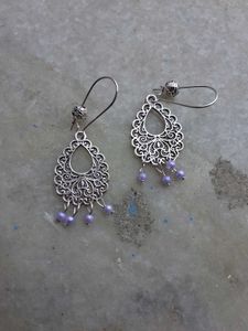 Boho Tribal Jhumka Earrings
