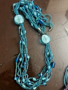 Vintage Boho Beaded Necklaces - 3