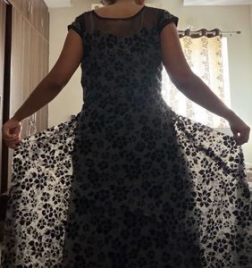 Elegant Floral Gown
