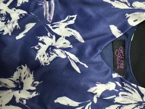 New Floral Peplum Top