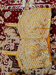 Elegant Yellow Saree