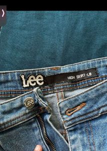 Lee Denim Mini Skirt