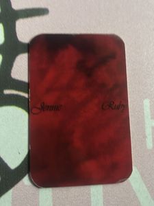 official Jennie Ruby photocard 💗