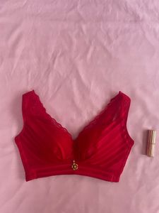 Stunning Red Push Up bra