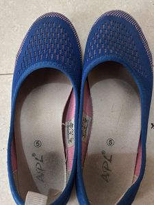 APL Blue Ballet Flats