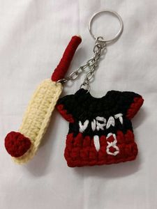 Crochet Cricket Keychain Set