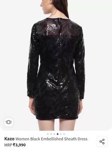 Multicolour sequin dress