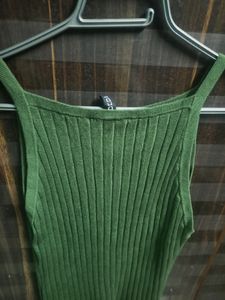 H&M Ribbed strappy top