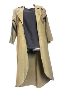 Olive Green 3-Piece Pant Suit