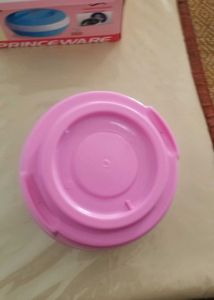 Pink Round Hot casserole