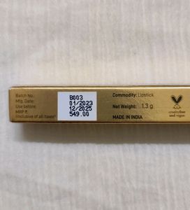 MyGlamm Ultimate Long Stay Matte Lipstick