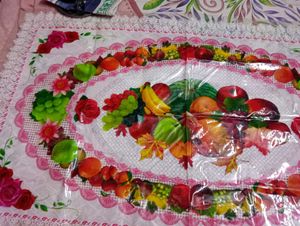 Fruit Print Tablecloth