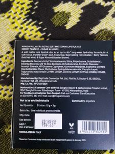 Vibrant Lipsticks - Set of 2