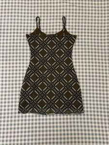 Chic Plaid Slip Dress