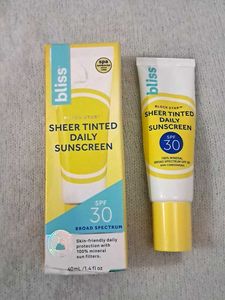 BlissBlock Star SPF 30 Daily Tinted Sunscreen