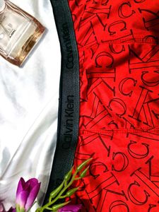 🇳🇿💫🎀Calvin Klein Boxer Briefs Red Logo Print