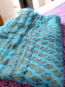 jaipuri quilt new single pair