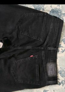 Levi's 505 Straight fit wash Black Jeans
