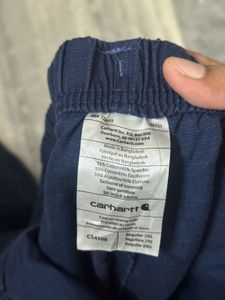 Carhatt Navy Blue Cargo Pants.
