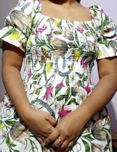 FLORAL OFF SHOULDER SUNDRESS 💗🤍