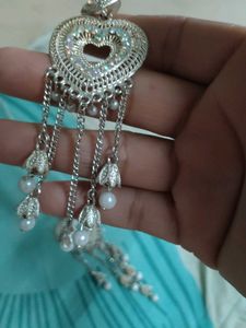 Elegant Heart Design Jewellery Set