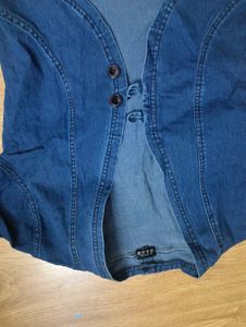 Zola Denim Bolero Jacket