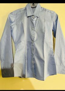 Blue Button-Down Shirt