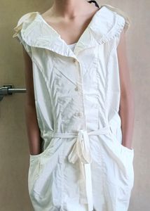 L Size Cream Top