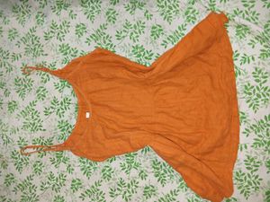 🧡🪩 Y2K vintage Orange Button-Up Cami Top 🪩🧡