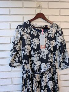 Chic Floral Print Maxi Dress