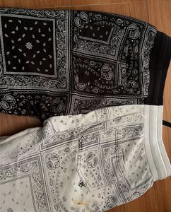 Split Bandana Print Joggers