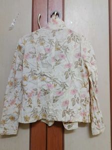 Floral Print Blazer