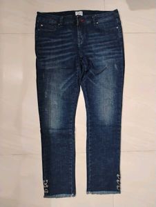 Dark Wash Denim Jeans