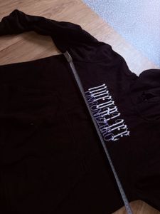 Black Graphic Hoodie