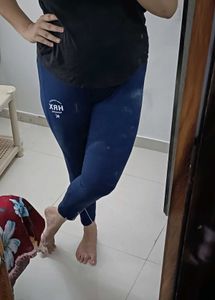 Women's Blue HBX track pant