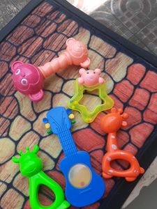 Combo 5nos Baby Rattles