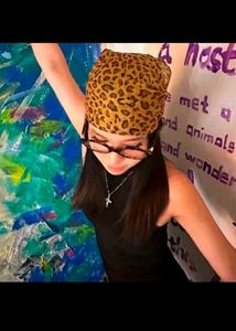 Leopard Print Scarf Bandana