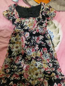 Stunning Floral Designer Onepiece For Women