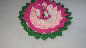 Handmade Crochet lotus wali Dress